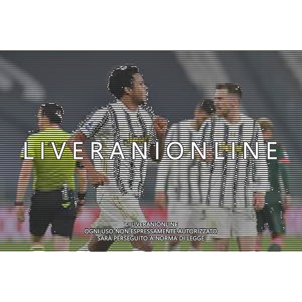 ©Alessandro Falzone/Agenzia Aldo Liverani Torino 22.02.2021 Stadio Allianz Stadium Juventus vs Crotone Serie A Tim 2020-2021 Nella foto : ESULTANZA GOL DI WESTON MCKENNIE ©Falzone/AGENZIA ALDO LIVERANI SAS