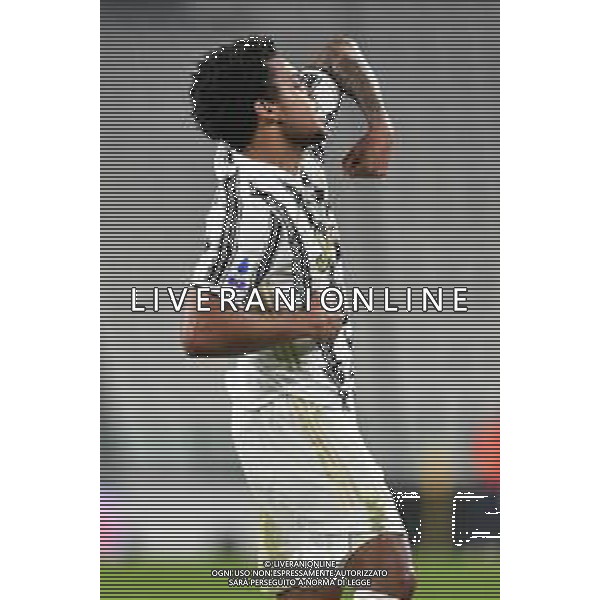 ©Alessandro Falzone/Agenzia Aldo Liverani Torino 22.02.2021 Stadio Allianz Stadium Juventus vs Crotone Serie A Tim 2020-2021 Nella foto : ESULTANZA GOL DI WESTON MCKENNIE ©Falzone/AGENZIA ALDO LIVERANI SAS