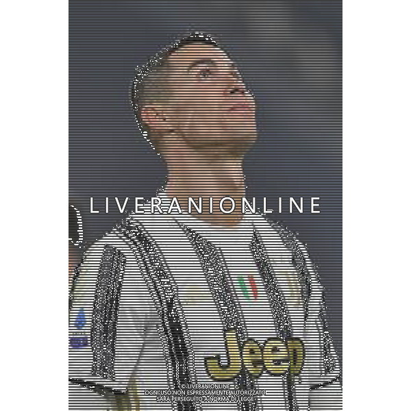 ©Alessandro Falzone/Agenzia Aldo Liverani Torino 22.02.2021 Stadio Allianz Stadium Juventus vs Crotone Serie A Tim 2020-2021 Nella foto : CRISTIANO RONALDO ©Falzone/AGENZIA ALDO LIVERANI SAS