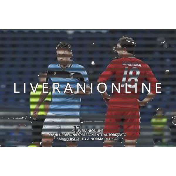 Lazio vs Bayern Monaco Champions League - Ottavi di finale Stadio Olimpico - Roma 23-02-2021 nella foto Delusione Ciro Immobile ©Federico Gaetano/AGENZIA ALDO LIVERANI SAS