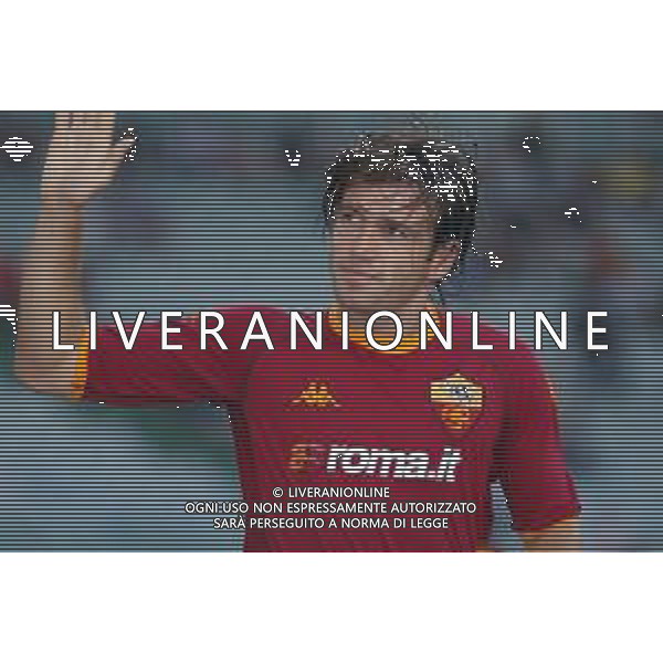 ROMA CALCIO 2001 NELLA FOTO VINCENT CANDELA CALCIATORE AGENZIA ALDO LIVERANI SAS
