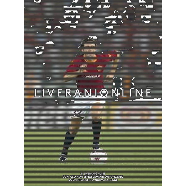 ROMA CALCIO 2001 NELLA FOTO VINCENT CANDELA CALCIATORE AGENZIA ALDO LIVERANI SAS