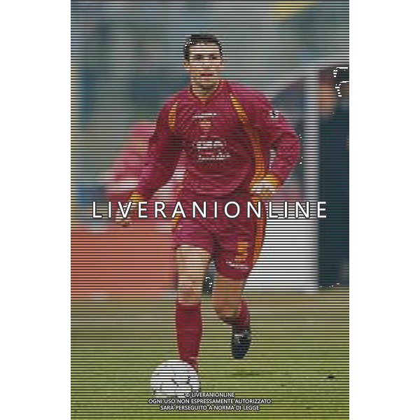 ROMA CALCIO 1997/1998 NELLA FOTO VINCENT CANDELA CALCIATORE AGENZIA ALDO LIVERANI SAS