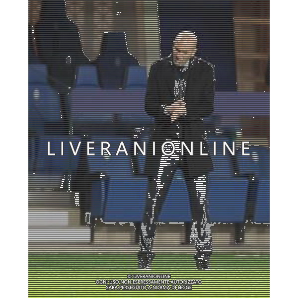 Atalanta-Real Madrid Uefa Champions League 2020/2021 Ottavi di finale - Partita di andata Bergamo, 24 febbraio 2021 Nella foto: Zinedine Zidane Ph. Soli - Ag. Aldo LiveraniAGENZIA ALDO LIVERANI SAS