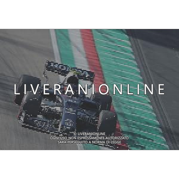 IMOLA 25 02 2021 AUTODROMO ENZO E DINO FERRARI PROVE LIBERE ALPHA TAURI F1 NELLA FOTO PILOTA PIERRE GASLY ALLA CURVA DELLE ACQUE MINERALI FOTO GIANNI SANNA-AG ALDO LIVERANI SAS