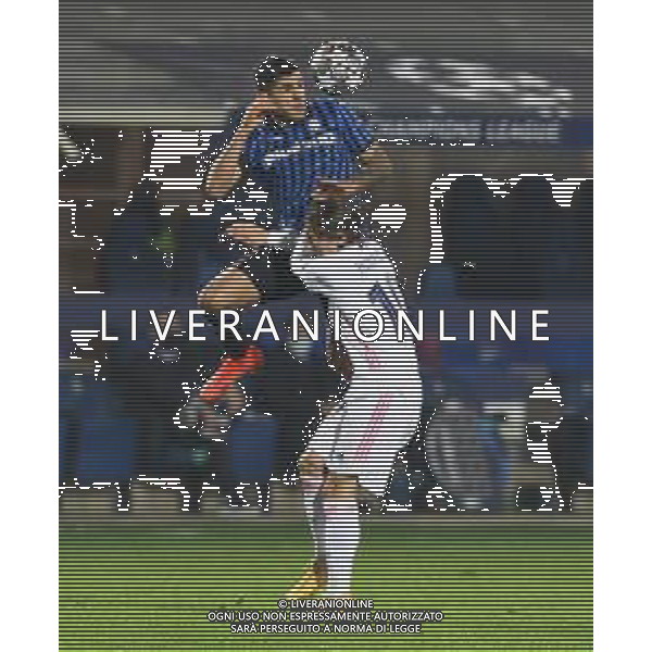 Atalanta-Real Madrid Uefa Champions League 2020/2021 Ottavi di finale - Partita di andata Bergamo, 24 febbraio 2021 Nella foto: Luka Modric e Cristian Romero ph. Soli - Ag. Aldo Liverani/AGENZIA ALDO LIVERANI SAS