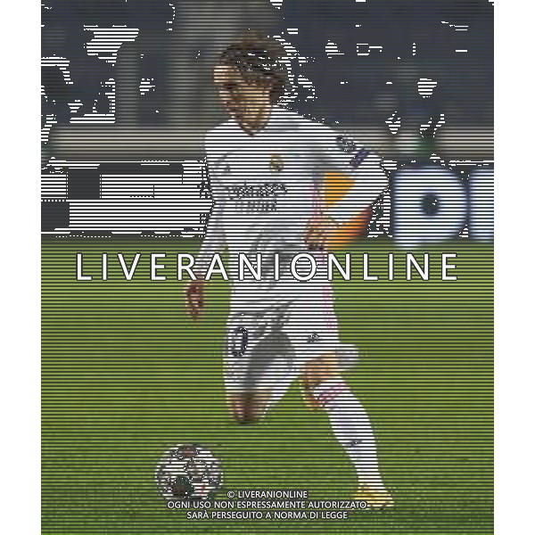 Atalanta-Real Madrid Uefa Champions League 2020/2021 Ottavi di finale - Partita di andata Bergamo, 24 febbraio 2021 Nella foto: Luka Modric ph. Soli - Ag. Aldo Liverani/AGENZIA ALDO LIVERANI SAS