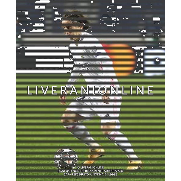 Atalanta-Real Madrid Uefa Champions League 2020/2021 Ottavi di finale - Partita di andata Bergamo, 24 febbraio 2021 Nella foto: Luka Modric ph. Soli - Ag. Aldo Liverani/AGENZIA ALDO LIVERANI SAS