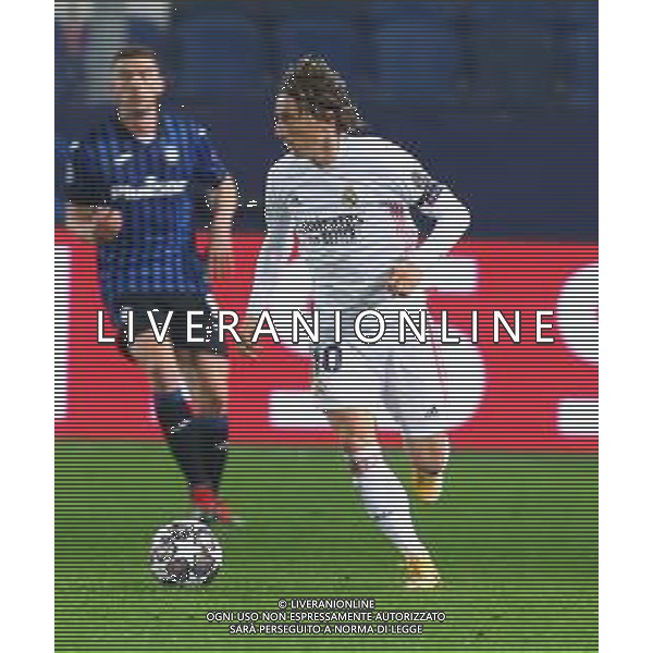 Atalanta-Real Madrid Uefa Champions League 2020/2021 Ottavi di finale - Partita di andata Bergamo, 24 febbraio 2021 Nella foto: Luka Modric ph. Soli - Ag. Aldo Liverani/AGENZIA ALDO LIVERANI SAS