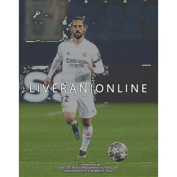 Atalanta-Real Madrid Uefa Champions League 2020/2021 Ottavi di finale - Partita di andata Bergamo, 24 febbraio 2021 Nella foto: Isco ph. Soli - Ag. Aldo Liverani/AGENZIA ALDO LIVERANI SAS
