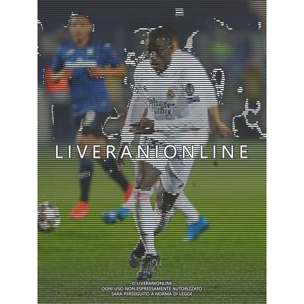 Atalanta-Real Madrid Uefa Champions League 2020/2021 Ottavi di finale - Partita di andata Bergamo, 24 febbraio 2021 Nella foto: Ferland Mendy ph. Soli - Ag. Aldo Liverani/AGENZIA ALDO LIVERANI SAS