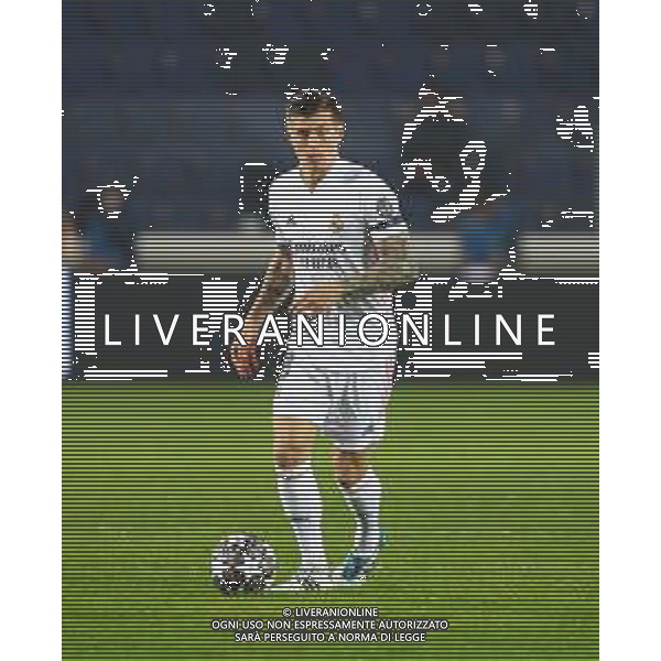 Atalanta-Real Madrid Uefa Champions League 2020/2021 Ottavi di finale - Partita di andata Bergamo, 24 febbraio 2021 Nella foto: Toni Kroos ph. Soli - Ag. Aldo Liverani/AGENZIA ALDO LIVERANI SAS