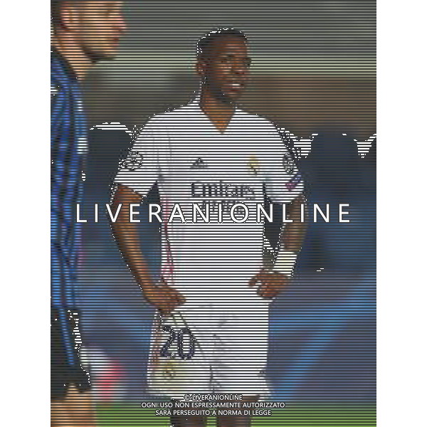 Atalanta-Real Madrid Uefa Champions League 2020/2021 Ottavi di finale - Partita di andata Bergamo, 24 febbraio 2021 Nella foto: Vinicius Junior ph. Soli - Ag. Aldo Liverani/AGENZIA ALDO LIVERANI SAS