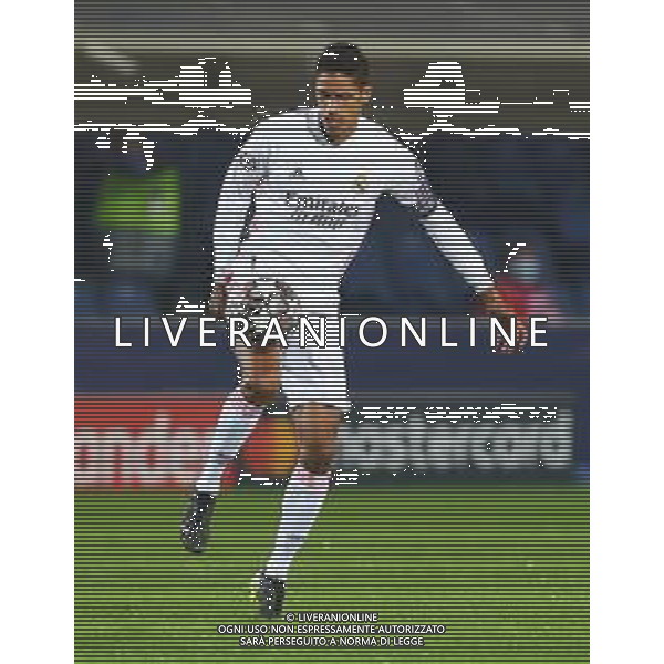 Atalanta-Real Madrid Uefa Champions League 2020/2021 Ottavi di finale - Partita di andata Bergamo, 24 febbraio 2021 Nella foto: Raphael Varane ph. Soli - Ag. Aldo Liverani/AGENZIA ALDO LIVERANI SAS