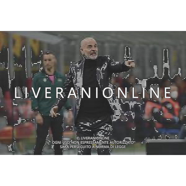 Stefano Pioli allenatore Milan Milan vs Stella Rossa UEFA Europa League sedicesimi di finale - gara di ritorno Milano 25-02-2021 Stadio Giuseppe Meazza - San Siro foto Roberto Garavaglia/ag.Aldo Liverani sas /AGENZIA ALDO LIVERANI SAS