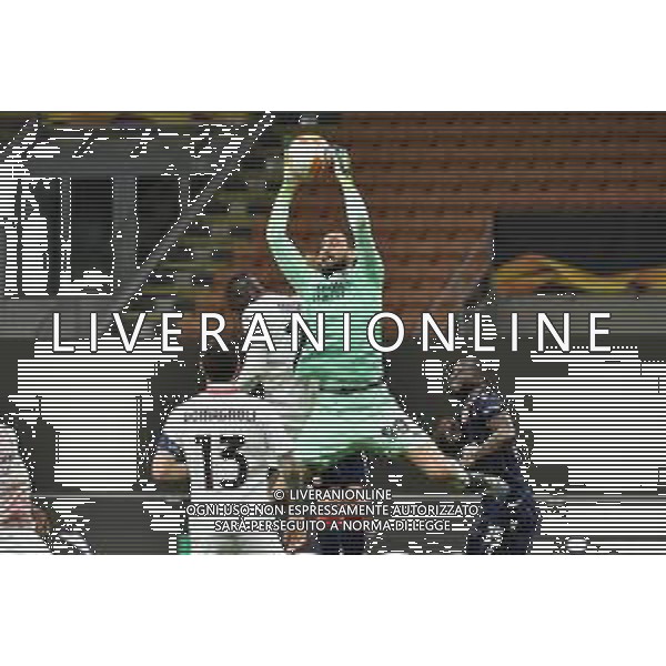 Gianluigi Donnarumma (Milan) Milan vs Stella Rossa UEFA Europa League sedicesimi di finale - gara di ritorno Milano 25-02-2021 Stadio Giuseppe Meazza - San Siro foto Roberto Garavaglia/ag.Aldo Liverani sas /AGENZIA ALDO LIVERANI SAS