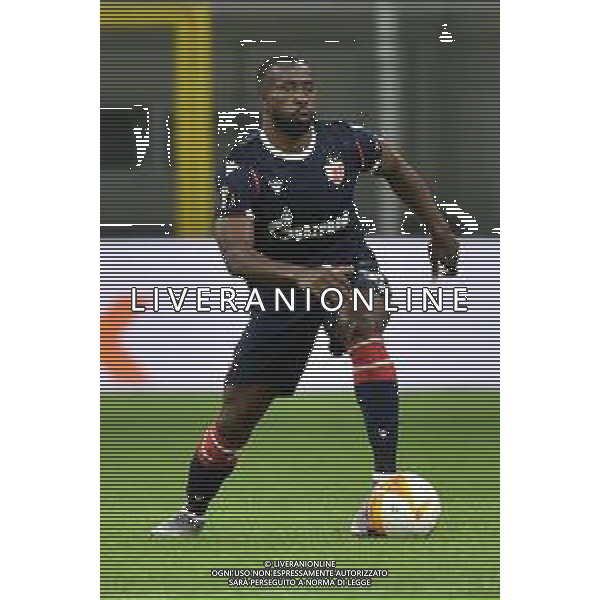 Sekou Sanogo (Stella Rossa) Milan vs Stella Rossa UEFA Europa League sedicesimi di finale - gara di ritorno Milano 25-02-2021 Stadio Giuseppe Meazza - San Siro foto Roberto Garavaglia/ag.Aldo Liverani sas