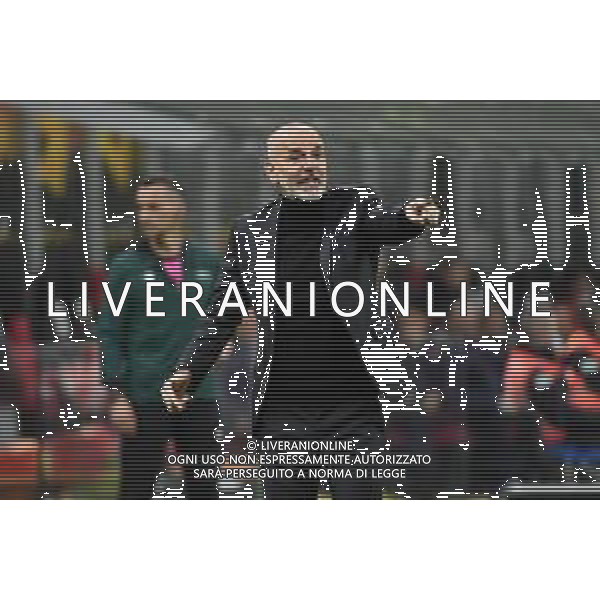 Stefano Pioli allenatore Milan Milan vs Stella Rossa UEFA Europa League sedicesimi di finale - gara di ritorno Milano 25-02-2021 Stadio Giuseppe Meazza - San Siro foto Roberto Garavaglia/ag.Aldo Liverani sas