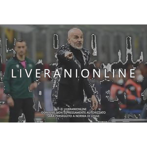 Stefano Pioli allenatore Milan Milan vs Stella Rossa UEFA Europa League sedicesimi di finale - gara di ritorno Milano 25-02-2021 Stadio Giuseppe Meazza - San Siro foto Roberto Garavaglia/ag.Aldo Liverani sas