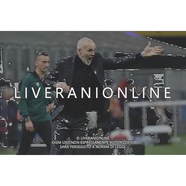 Stefano Pioli allenatore Milan Milan vs Stella Rossa UEFA Europa League sedicesimi di finale - gara di ritorno Milano 25-02-2021 Stadio Giuseppe Meazza - San Siro foto Roberto Garavaglia/ag.Aldo Liverani sas