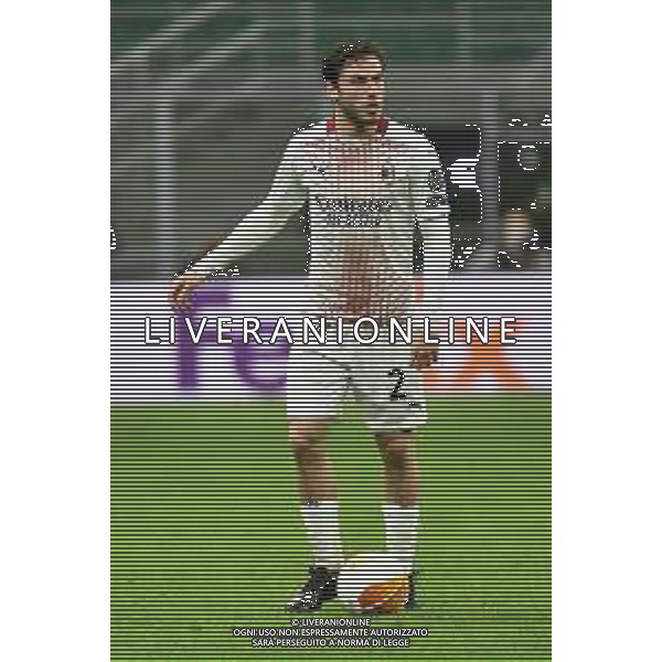 Davide Calabria (Milan) Milan vs Stella Rossa UEFA Europa League sedicesimi di finale - gara di ritorno Milano 25-02-2021 Stadio Giuseppe Meazza - San Siro foto Roberto Garavaglia/ag.Aldo Liverani sas
