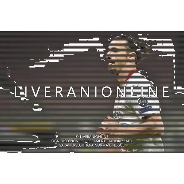 Zlatan Ibrahimovic (Milan) Milan vs Stella Rossa UEFA Europa League sedicesimi di finale - gara di ritorno Milano 25-02-2021 Stadio Giuseppe Meazza - San Siro foto Roberto Garavaglia/ag.Aldo Liverani sas