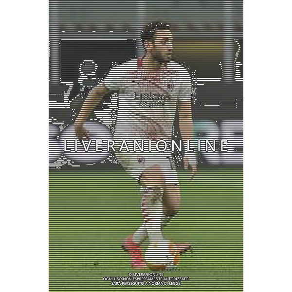 Hakan Calhanoglu (Milan) Milan vs Stella Rossa UEFA Europa League sedicesimi di finale - gara di ritorno Milano 25-02-2021 Stadio Giuseppe Meazza - San Siro foto Roberto Garavaglia/ag.Aldo Liverani sas
