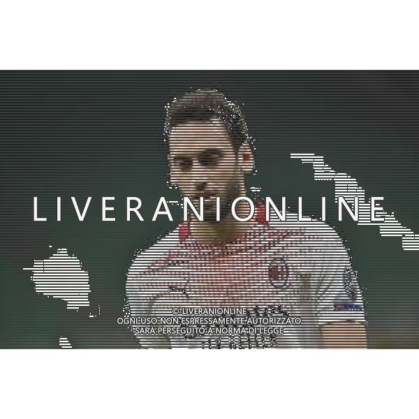 Hakan Calhanoglu (Milan) Milan vs Stella Rossa UEFA Europa League sedicesimi di finale - gara di ritorno Milano 25-02-2021 Stadio Giuseppe Meazza - San Siro foto Roberto Garavaglia/ag.Aldo Liverani sas