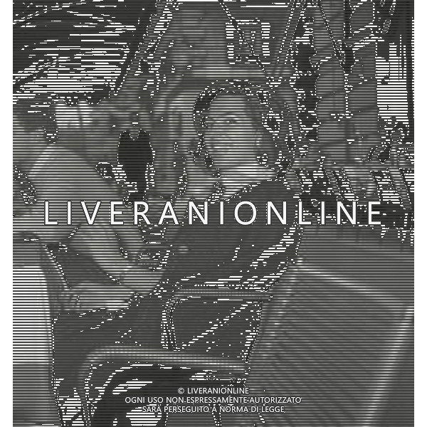 RETROSPETTIVA IRA VON FURSTENBERG ATTRICE NELLA FOTO IRA VON FURSTENBERG A ROMA IN VIA VENETO CON IL FRATELLO EGON FURSTENBERG AG ALDO LIVERANI SAS