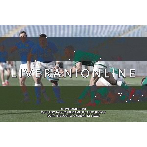 Marianiu/LMedia - 2021 Guinness Six Nations Rugby - Italy vs Ireland - Rugby Six Nations match 27 February 2021 - Stadio Olimpico, rome, Italy Photo showing: Jamison Gibson Park (Ireland) @Marianiu/LMedia/AGENZIA ALDO LIVERANI SAS