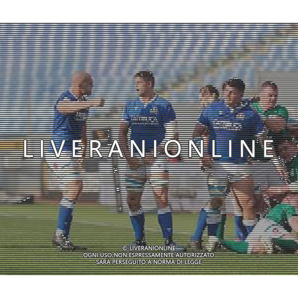 Marianiu/LMedia - 2021 Guinness Six Nations Rugby - Italy vs Ireland - Rugby Six Nations match 27 February 2021 - Stadio Olimpico, rome, Italy Photo showing: exultation Italy @Marianiu/LMedia/AGENZIA ALDO LIVERANI SAS