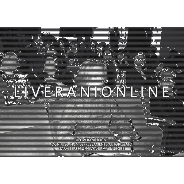 RETROSPETTIVA IRA VON FURSTENBERG ATTRICE NELLA FOTO IRA VON FURSTENBERG A SANREMO NELL\'ANNO 1974 AG ALDO LIVERANI SAS