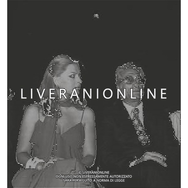 RETROSPETTIVA IRA VON FURSTENBERG ATTRICE NELLA FOTO IRA VON FURSTENBERG A TAORMINA NELL\'ANNO 1975 AG ALDO LIVERANI SAS 