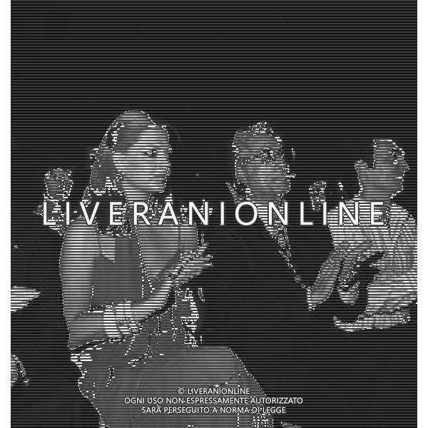 RETROSPETTIVA IRA VON FURSTENBERG ATTRICE NELLA FOTO IRA VON FURSTENBERG A TAORMINA NELL\'ANNO 1975 AG ALDO LIVERANI SAS 