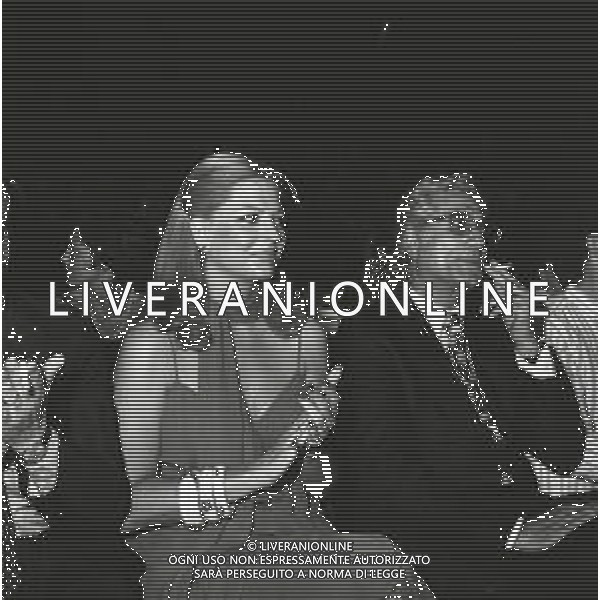 RETROSPETTIVA IRA VON FURSTENBERG ATTRICE NELLA FOTO IRA VON FURSTENBERG A TAORMINA NELL\'ANNO 1975 AG ALDO LIVERANI SAS 