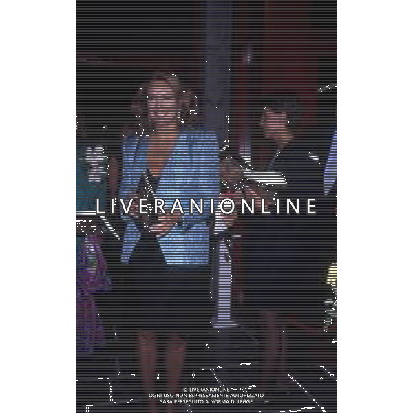RETROSPETTIVA IRA VON FURSTENBERG ATTRICE NELLA FOTO IRA VON FURSTENBERG CON LJUBA RIZZOLI A MILANO NELL\'ANNO 1991 AG ALDO LIVERANI SAS 