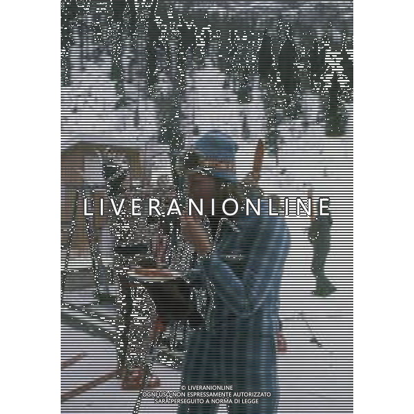 RETROSPETTIVA IRA VON FURSTENBERG ATTRICE NELLA FOTO IRA VON FURSTENBERG CON IL FIGLIO A CORTINA D\'AMPEZZO NELL\'ANNO 1972 AG ALDO LIVERANI SAS 