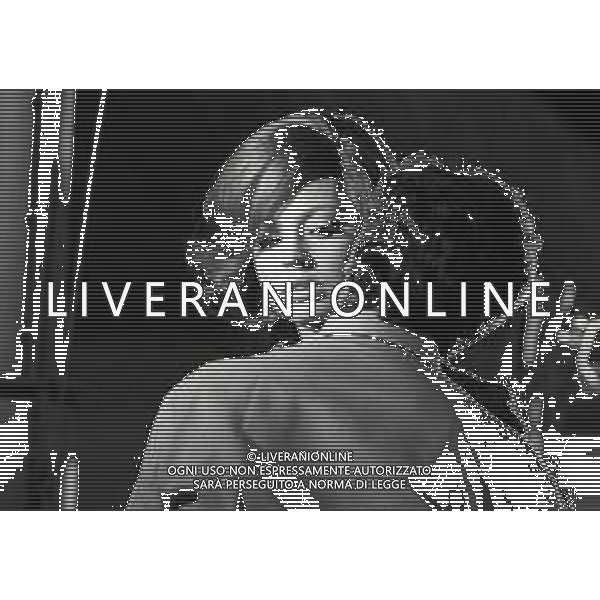 RETROSPETTIVA IRA VON FURSTENBERG ATTRICE NELLA FOTO IRA VON FURSTENBERG SUL SET DEL FILM “ A QUALSIASI PREZZO“ NELL\'ANNO 1968 A ROMA AG ALDO LIVERANI SAS