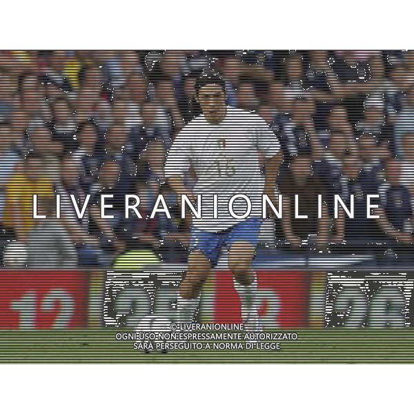 Glasgow 3 settembre 2005 Scozia - Italia qualificazioni mondiali Germania 2006 nella foto:CAMORANESI MAURO foto Luzzani / Ag. Aldo Liverani