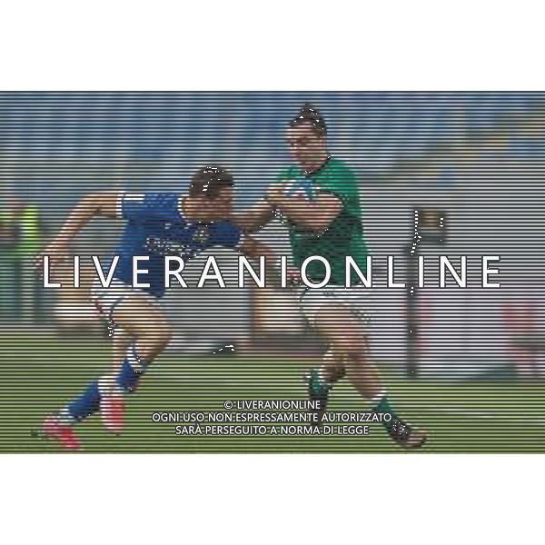 Marianiu/LMedia - 2021 Guinness Six Nations Rugby - Italy vs Ireland - Rugby Six Nations match 27 February 2021 - Stadio Olimpico, rome, Italy Photo showing: James Lowe (Ireland) @Marianiu/LMedia / AGENZIA ALDO LIVERANI SAS