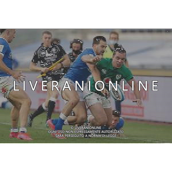Marianiu/LMedia - 2021 Guinness Six Nations Rugby - Italy vs Ireland - Rugby Six Nations match 27 February 2021 - Stadio Olimpico, rome, Italy Photo showing: James Lowe (Ireland) @Marianiu/LMedia / AGENZIA ALDO LIVERANI SAS