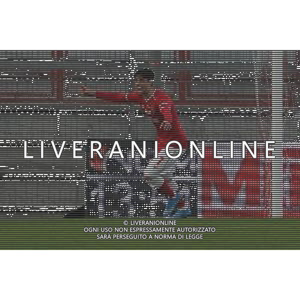 Cerquiglinio/LMedia - AC Perugia vs Modena FC - Italian football Serie C match 2020/2021 27 February 2021 - Renato Curi stadium, perugia, Italy Photo showing: elia salvatore (n.7 perugia calcio) exultation 1-0 @Cerquiglinio/LMedia / AGENZIA ALDO LIVERANI SAS