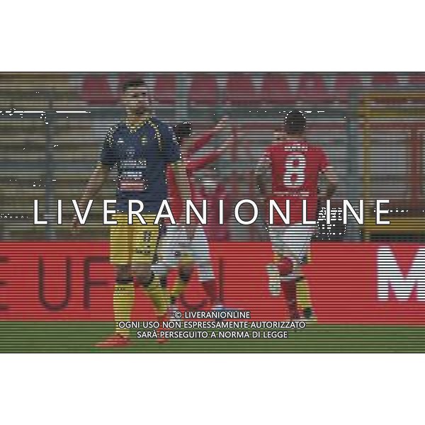 Cerquiglinio/LMedia - AC Perugia vs Modena FC - Italian football Serie C match 2020/2021 27 February 2021 - Renato Curi stadium, perugia, Italy Photo showing: spagnoli alberto (n. 11 modena f.c. 2018) disappiont @Cerquiglinio/LMedia / AGENZIA ALDO LIVERANI SAS