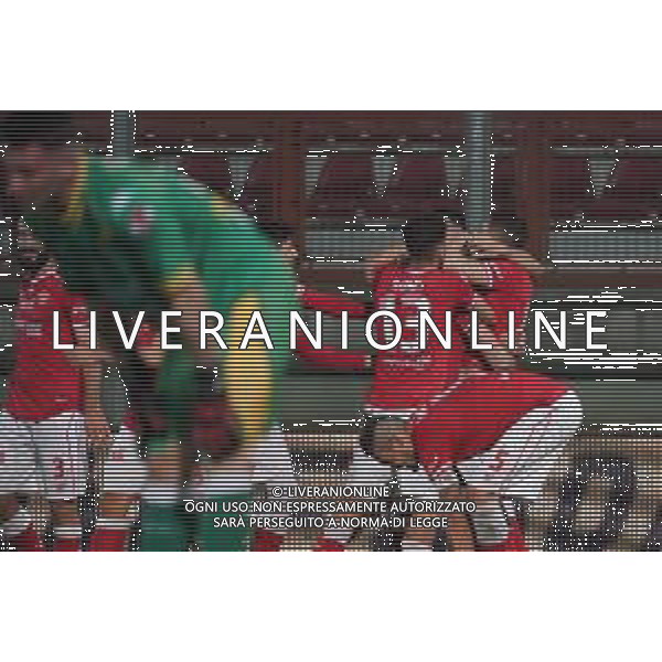 Cerquiglinio/LMedia - AC Perugia vs Modena FC - Italian football Serie C match 2020/2021 27 February 2021 - Renato Curi stadium, perugia, Italy Photo showing: gagno riccardo (n. 24 modena f.c. 2018) dissappionted for the goal perugia exultation @Cerquiglinio/LMedia / AGENZIA ALDO LIVERANI SAS