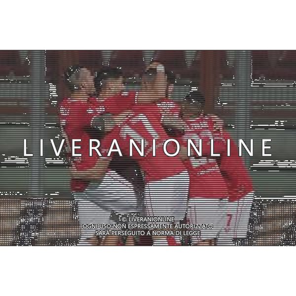Cerquiglinio/LMedia - AC Perugia vs Modena FC - Italian football Serie C match 2020/2021 27 February 2021 - Renato Curi stadium, perugia, Italy Photo showing: perugia exultation @Cerquiglinio/LMedia / AGENZIA ALDO LIVERANI SAS