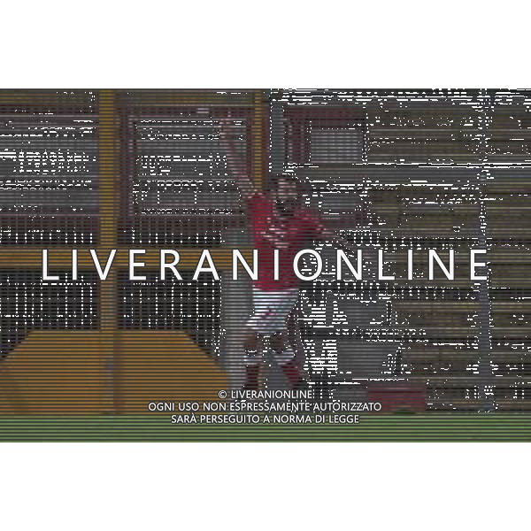 Cerquiglinio/LMedia - AC Perugia vs Modena FC - Italian football Serie C match 2020/2021 27 February 2021 - Renato Curi stadium, perugia, Italy Photo showing: favalli alessandro (n.3 difensore perugia calcio) exultation 2-0 @Cerquiglinio/LMedia / AGENZIA ALDO LIVERANI SAS