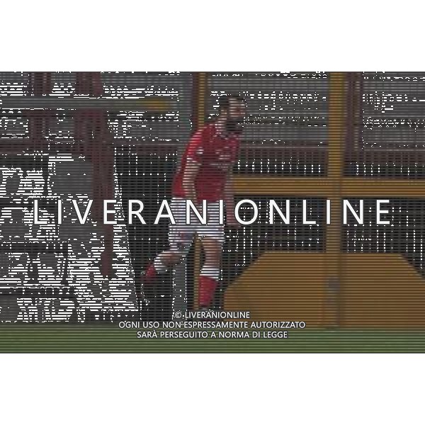 Cerquiglinio/LMedia - AC Perugia vs Modena FC - Italian football Serie C match 2020/2021 27 February 2021 - Renato Curi stadium, perugia, Italy Photo showing: favalli alessandro (n.3 difensore perugia calcio) exultation 2-0 @Cerquiglinio/LMedia / AGENZIA ALDO LIVERANI SAS