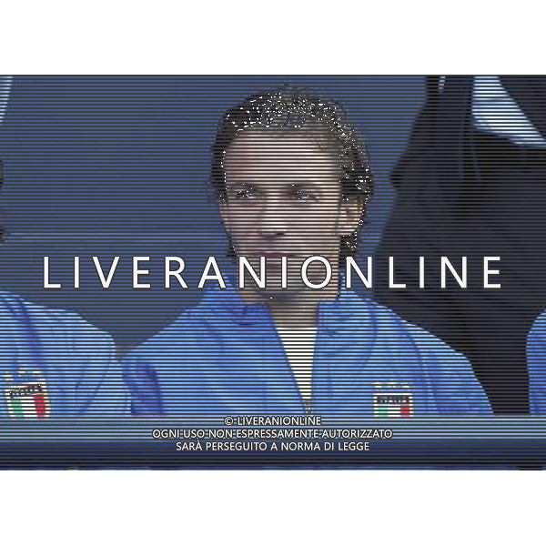Glasgow 3 settembre 2005 Scozia - Italia qualificazioni mondiali Germania 2006 nella foto:del piero alessandro in panchina foto Luzzani / Ag. Aldo Liverani