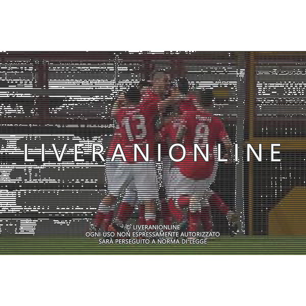 Cerquiglinio/LMedia - AC Perugia vs Modena FC - Italian football Serie C match 2020/2021 27 February 2021 - Renato Curi stadium, perugia, Italy Photo showing: perugia exultation 2-0 @Cerquiglinio/LMedia / AGENZIA ALDO LIVERANI SAS