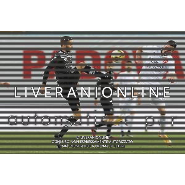 PADOVA - CESENA CAMPIONATO CALCIO SERIE C LEGA PRO 28.02.2021 NELLA FOTO CIOFI E JELENIC ©PG / AGENZIA ALDO LIVERANI SAS
